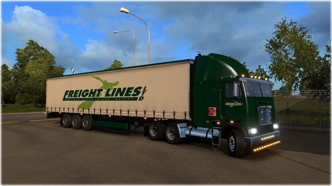 FREIGHTLINES FREIGHTLINER FLB SKIN COMBO – Skins mod for Euro Truck Simulator 2