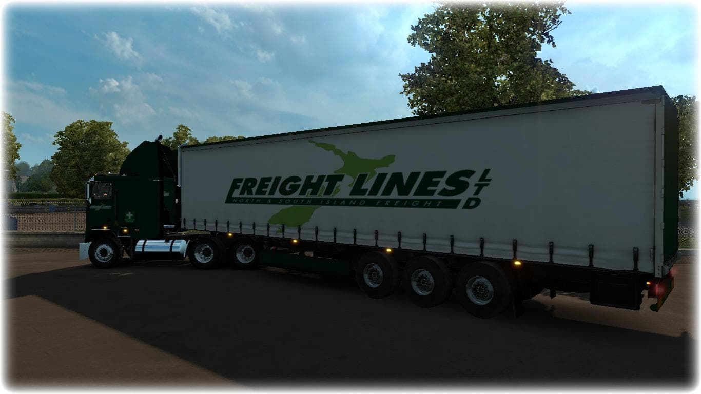 FREIGHTLINES FREIGHTLINER FLB SKIN COMBO - ETS2 mods download – skins screenshot 2