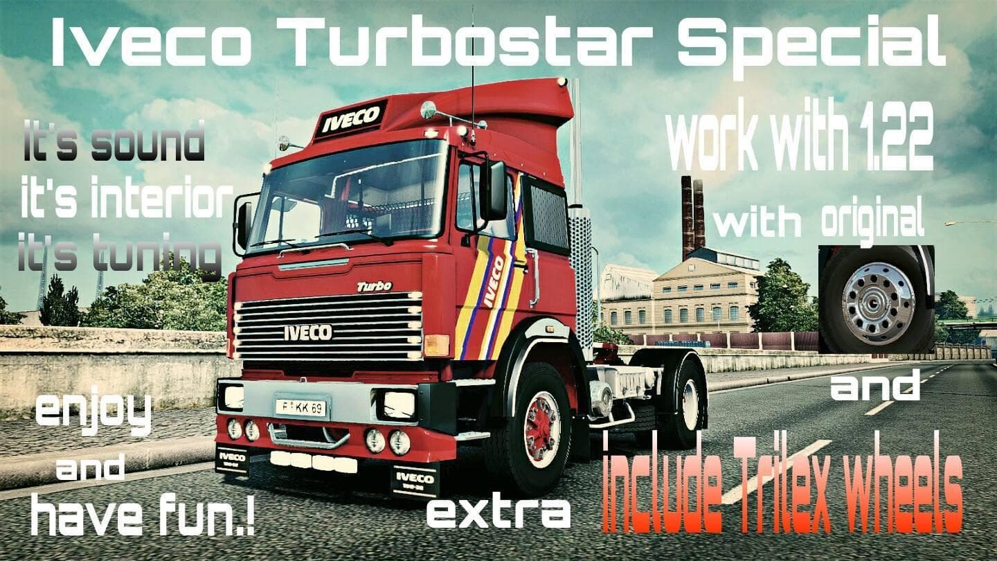 IVECO TURBOSTAR SPECIAL 1.22.X – Trucks mod for Euro Truck Simulator 2