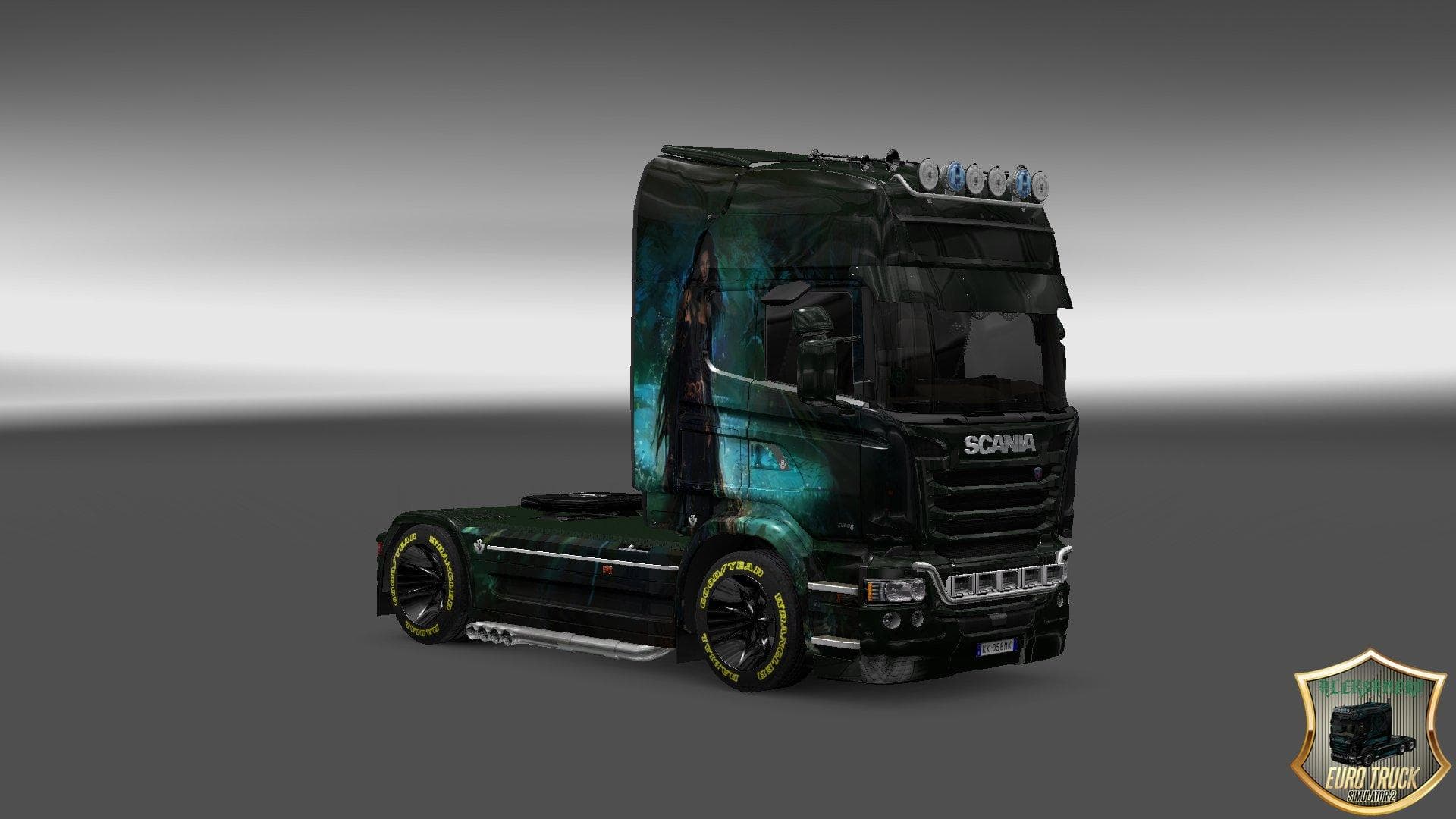SCANIA STREAMLINE GIRL V3 SKIN 1.22 - ETS2 mods download – skins screenshot 2