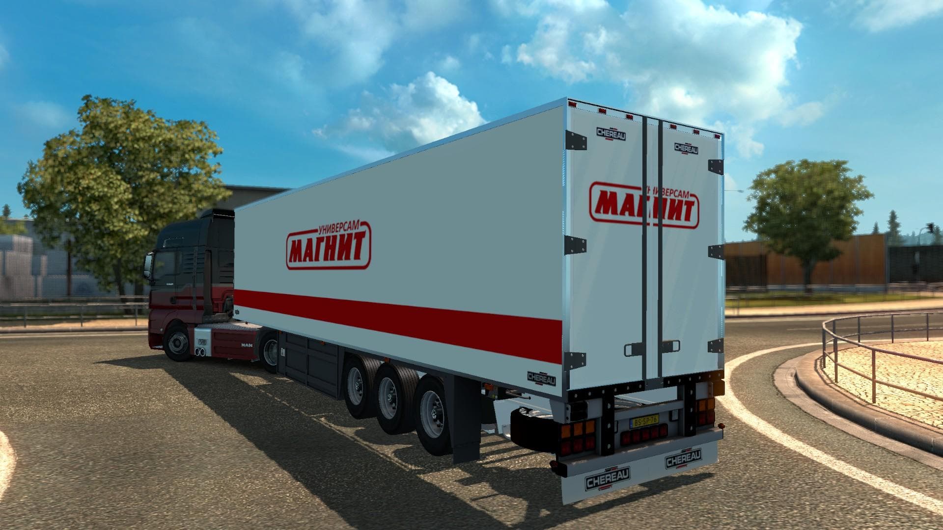 MAGNIT CHEREAU TRAILER 1.22 – Trailers mod for Euro Truck Simulator 2