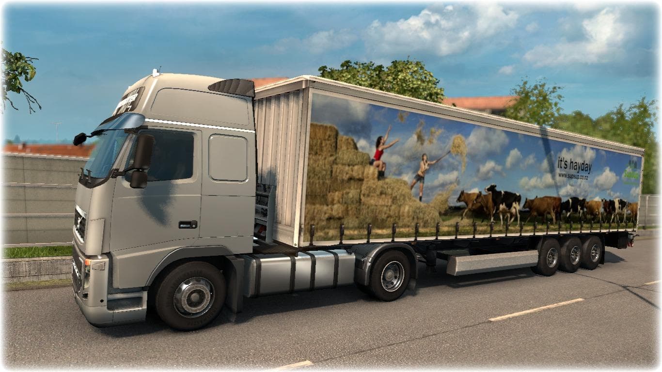 STRAW AND SUPPLEMENT SUPPLIES LTD TRAILER – Trailers mod for Euro Truck Simulator 2