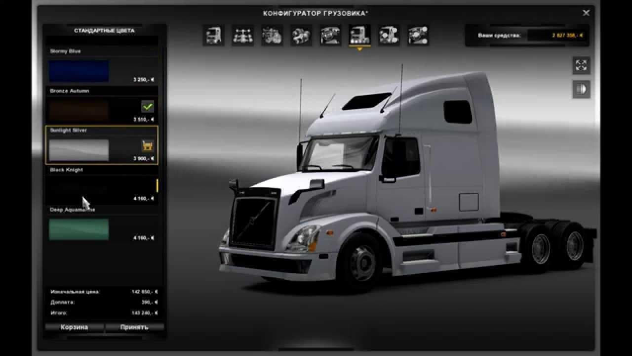 VOLVO VNL V1.24 – Parts mod for Euro Truck Simulator 2