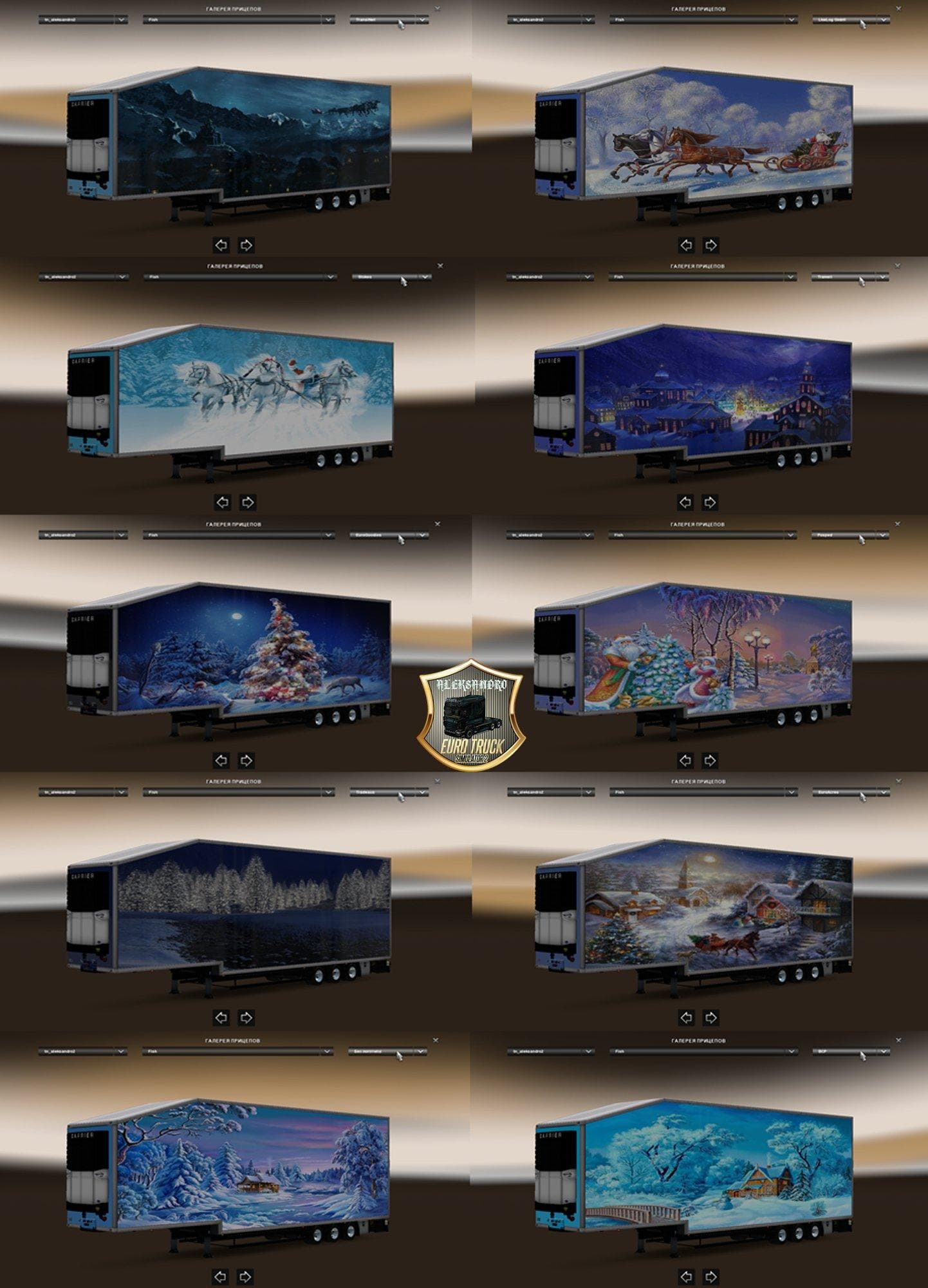 WINTER JUMBO TRAILER 1.22 – Trailers mod for Euro Truck Simulator 2