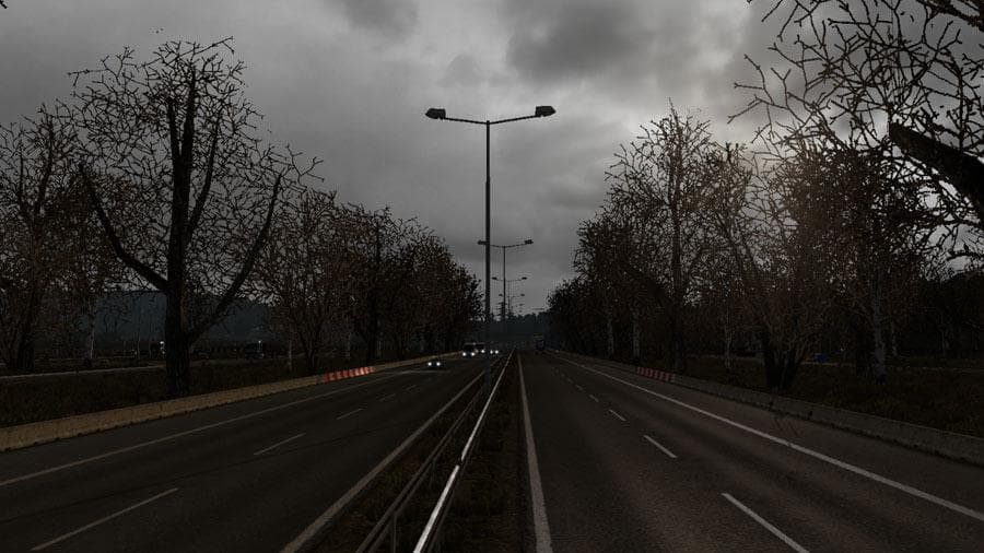 MILD WINTER WEATHER MOD V1.0 – Maps mod for Euro Truck Simulator 2