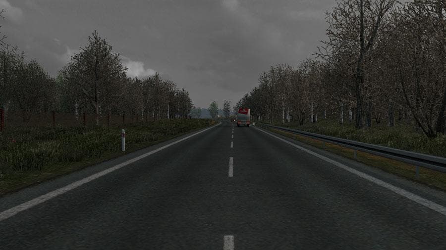 MILD WINTER WEATHER MOD V1.0 - ETS2 mods download – mod screenshot 2