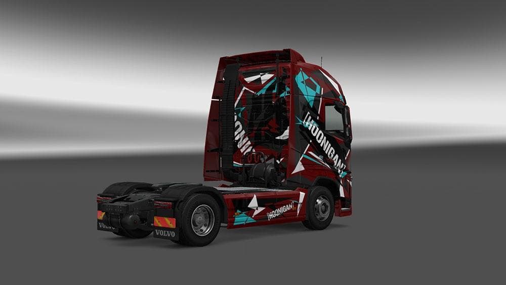VOLVO FH 2012 HOONIGAN SKIN - ETS2 mods download – skins screenshot 2