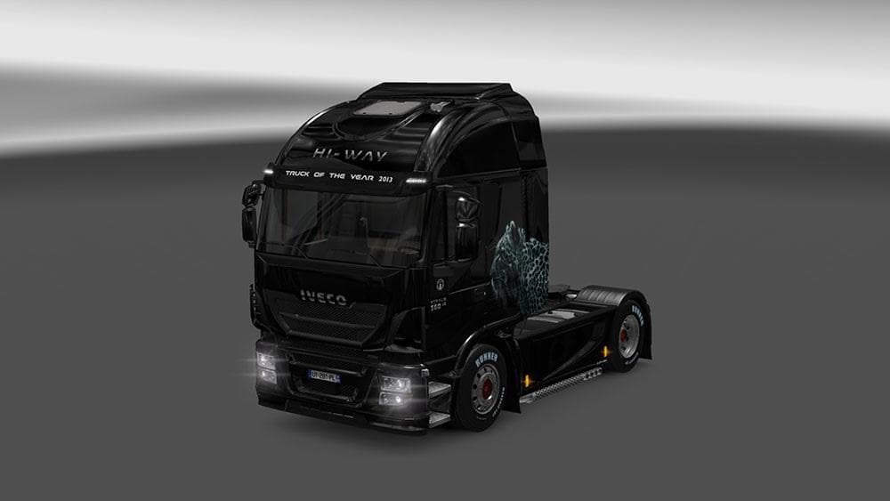 IVECO HI WAY LEOPARD SKIN V1.0 – Skins mod for Euro Truck Simulator 2