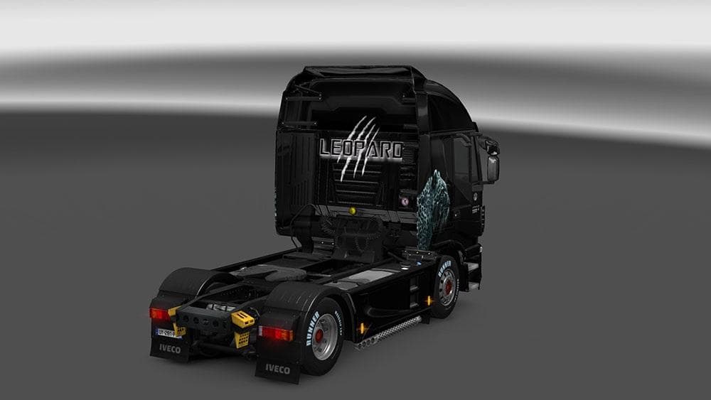 IVECO HI WAY LEOPARD SKIN V1.0 - ETS2 mods download – skins screenshot 2