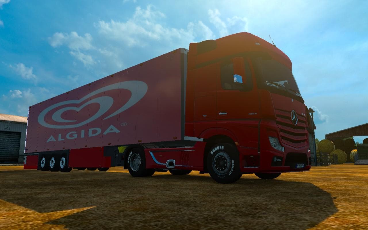 ALGIDA TRAILER 1.22 – Trailers mod for Euro Truck Simulator 2