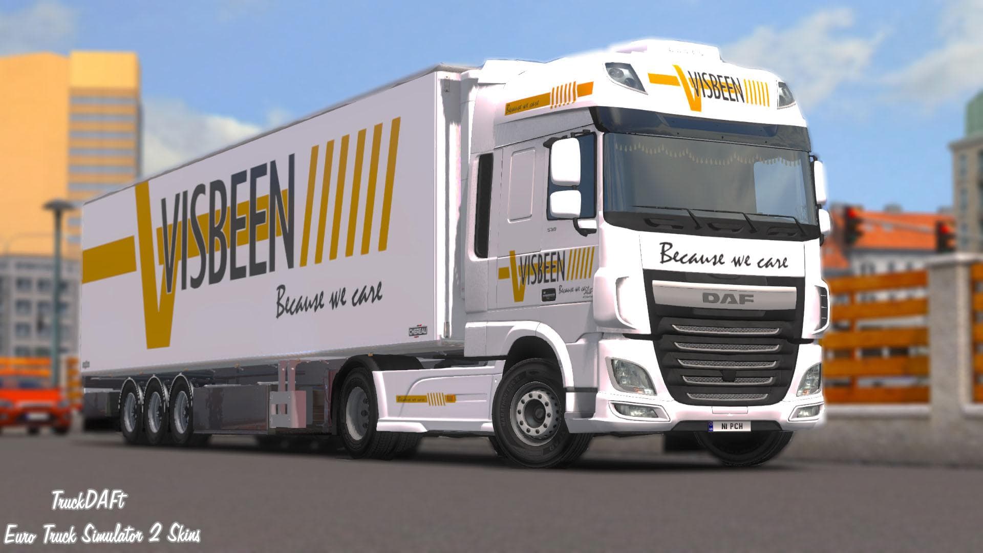 VISBEEN TRANSPORT COMBO – Skins mod for Euro Truck Simulator 2