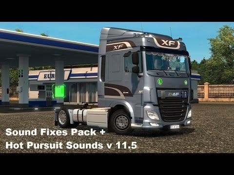 SOUND FIXES PACK V11.7 – Sounds mod for Euro Truck Simulator 2