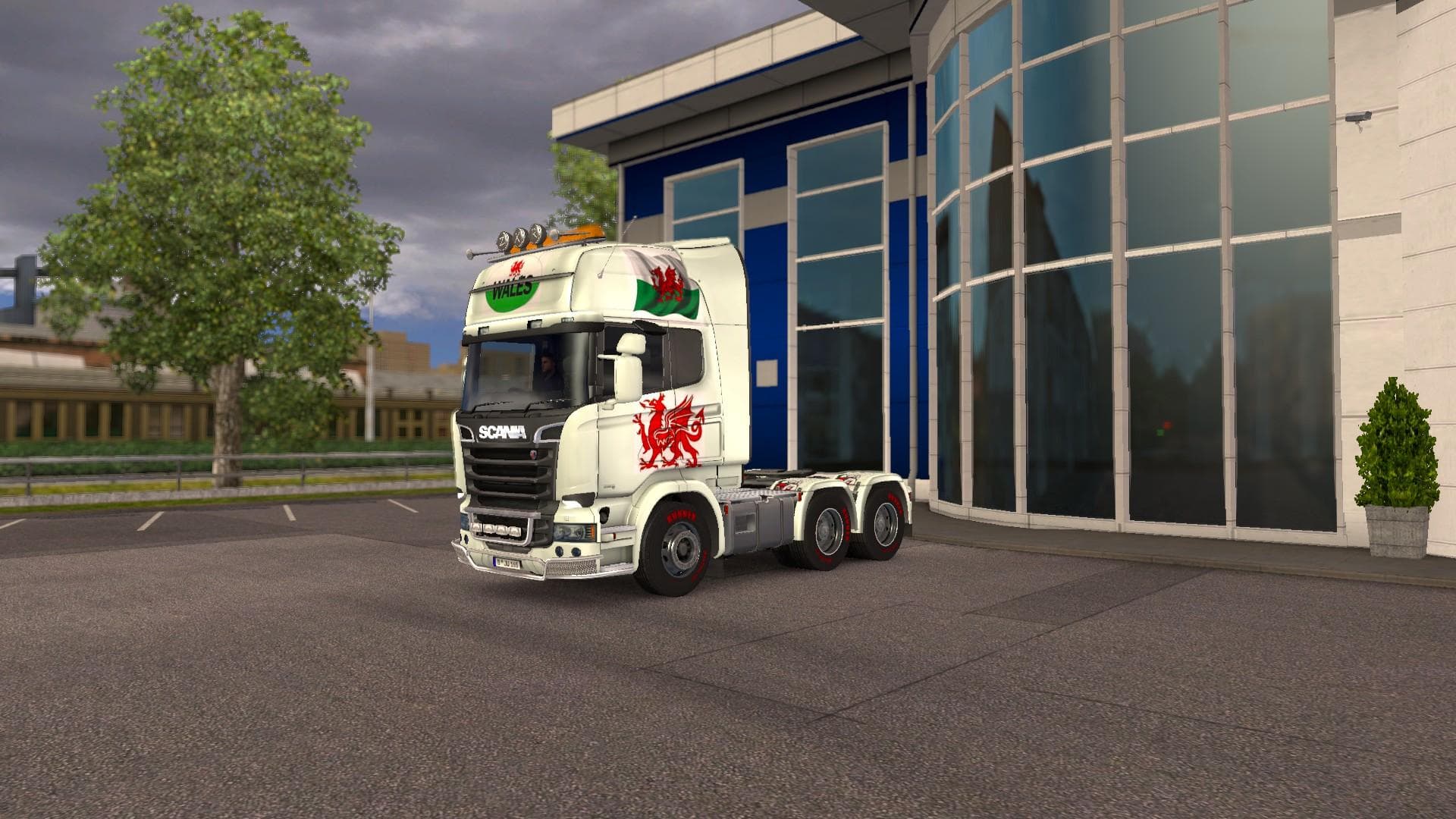 WELSH SCANIA SKIN 1.22 – Skins mod for Euro Truck Simulator 2