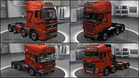 SKIN PACK REMMERS MUNTENDAM 1.22 – Skins mod for Euro Truck Simulator 2