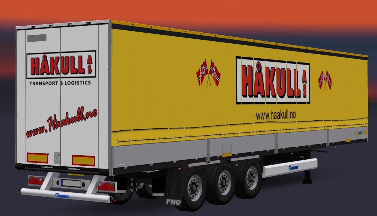 KRONE SDP27 SKINNABLE – Trailers mod for Euro Truck Simulator 2