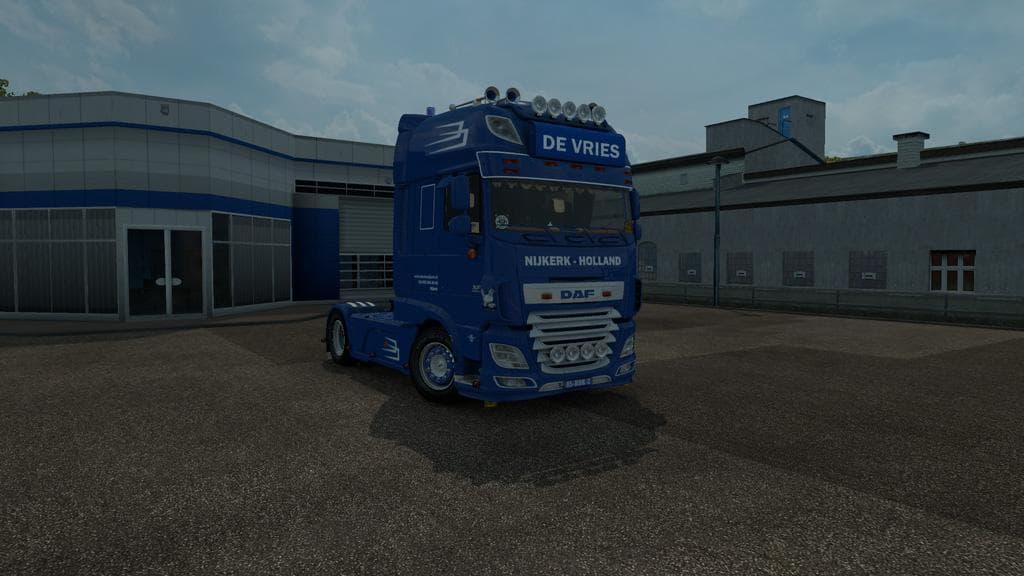 DAF E6 DE VRIES + TRAILER – Trucks mod for Euro Truck Simulator 2