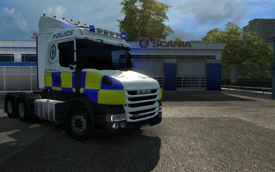 SCANIA T POLICE SKIN 1.22 – Skins mod for Euro Truck Simulator 2
