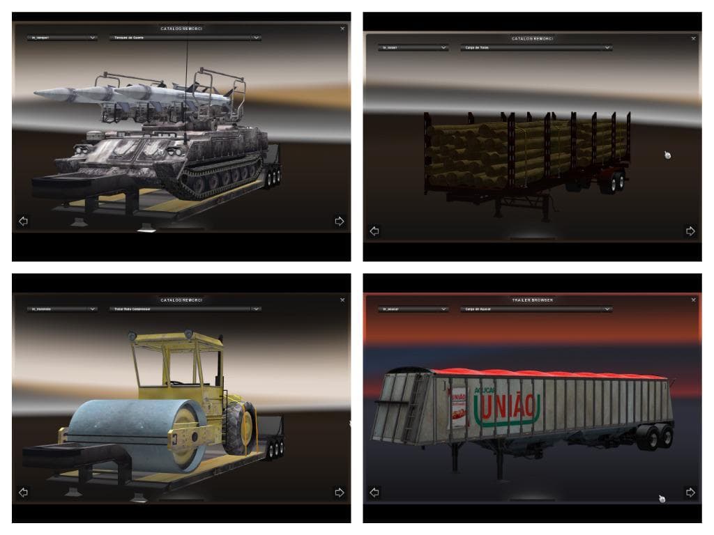 CARGO PACK V6.0 – Trailers mod for Euro Truck Simulator 2