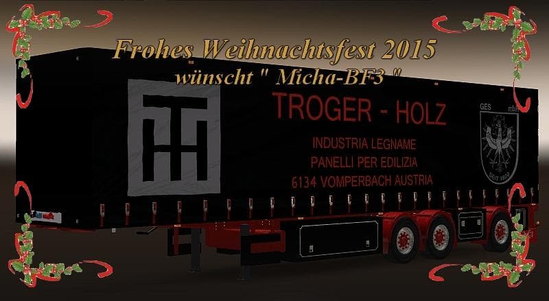 SCHUBERT TRAILER V BY MICHA-BF3 – Trailers mod for Euro Truck Simulator 2