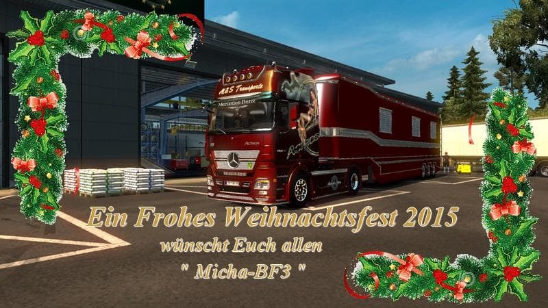 RAVANING TRAILER STANDALONE BY MICHA-BF3 – Trailers mod for Euro Truck Simulator 2