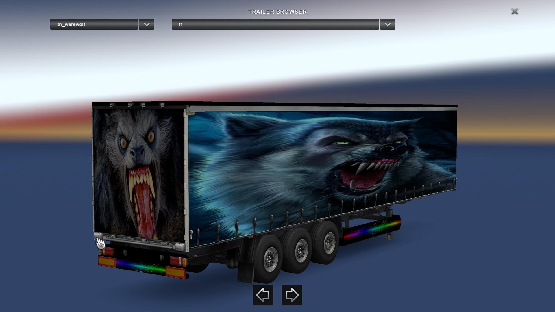 4 TRAILERS 1.22.X - ETS2 mods download – trailers screenshot 2
