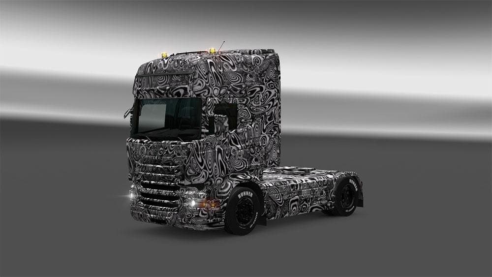 SCANIA RJL TEST MULE SKIN – Skins mod for Euro Truck Simulator 2