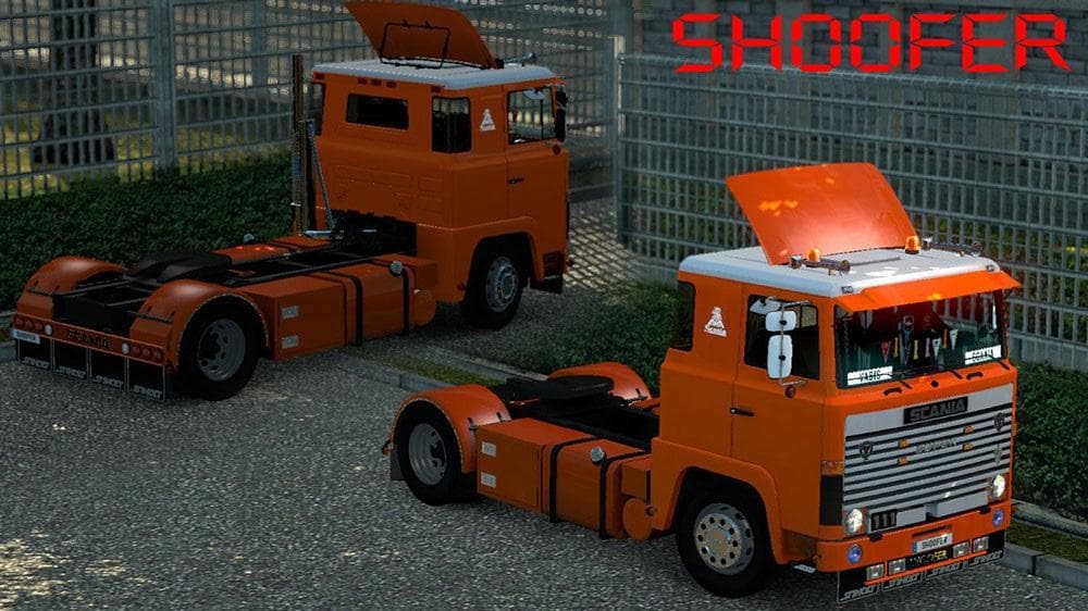 SCANIA 1 SERIES (111 & 141) – Parts mod for Euro Truck Simulator 2