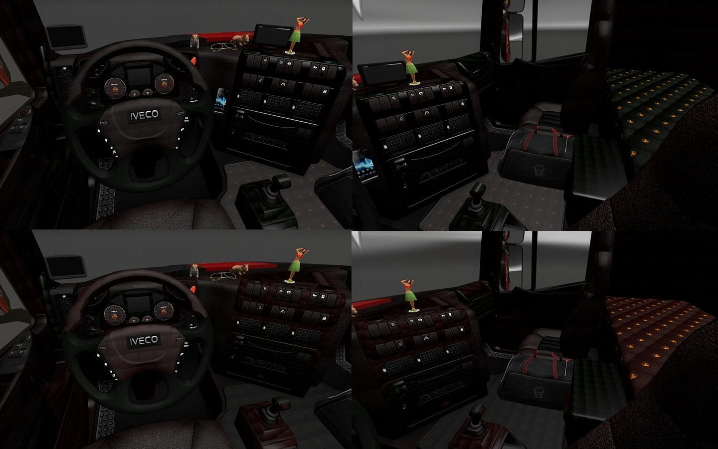 IVECO STRATOR BROWN INTERIOR 1.22 – Other mod for Euro Truck Simulator 2