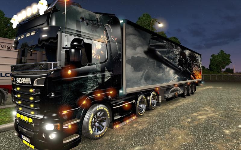 BATTLEFIELD SKIN PACK V1.0 – Skins mod for Euro Truck Simulator 2