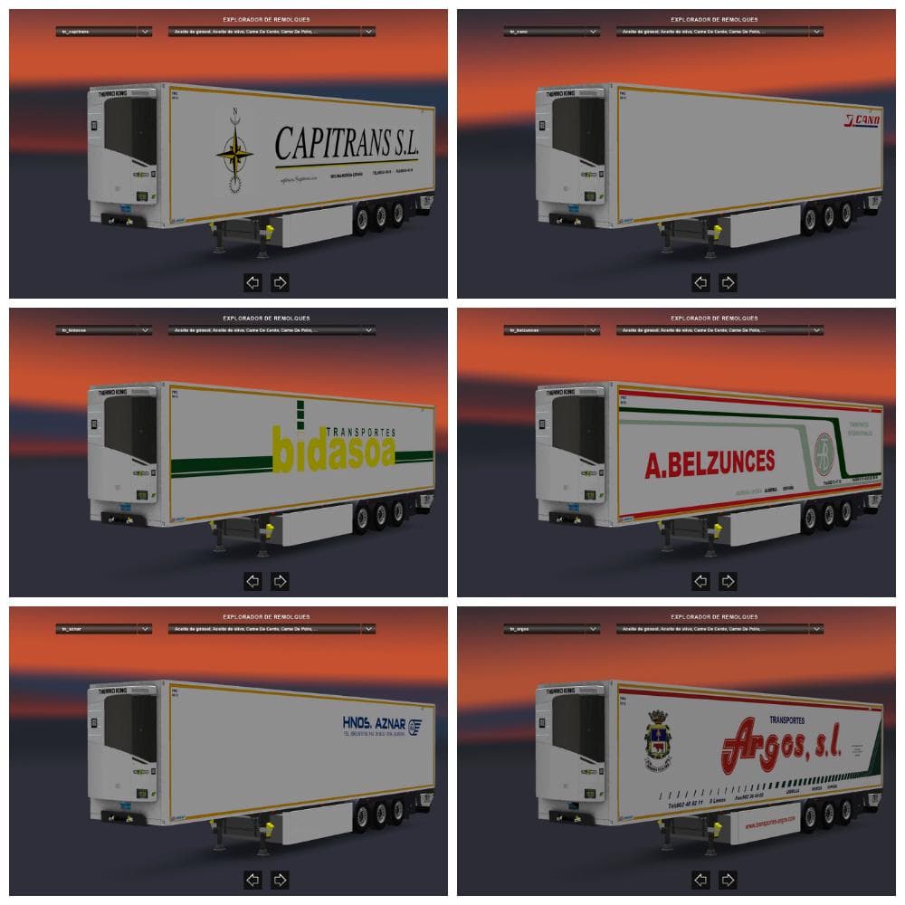 SPAIN TRAILER PACK – Trailers mod for Euro Truck Simulator 2