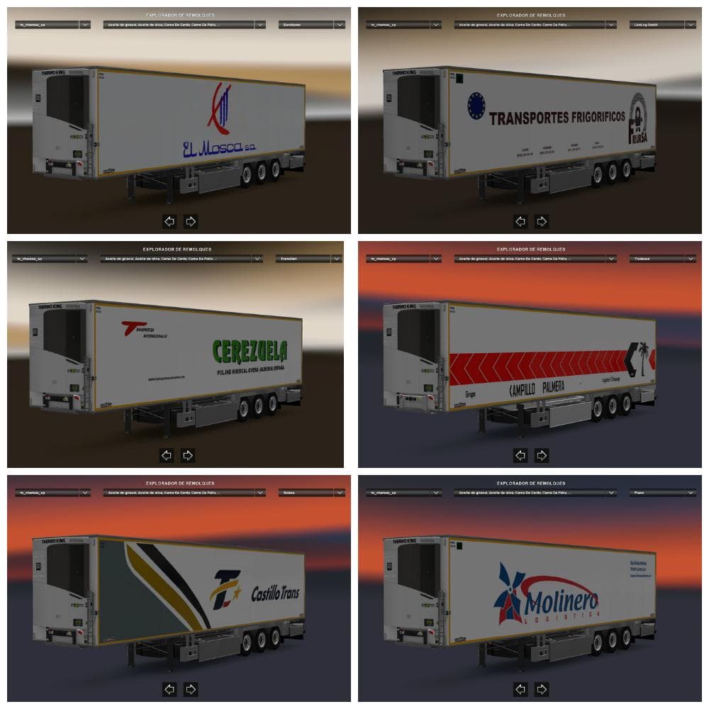 SPAIN TRAILER PACK - ETS2 mods download – trailers screenshot 2