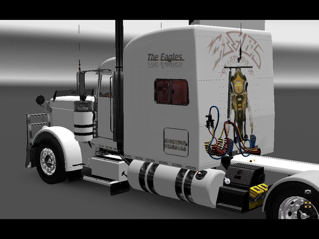 PETERBILT 389 GLENN FREY SKIN 1.22 – Skins mod for Euro Truck Simulator 2