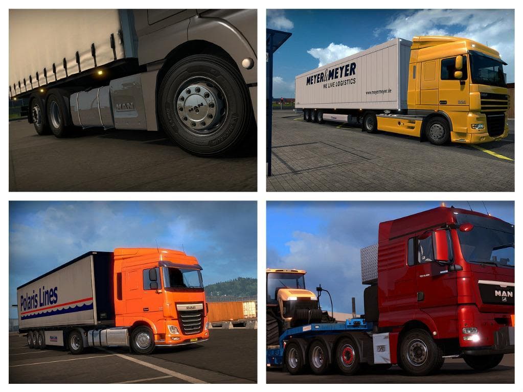 50K WHEELS PACK V3.3 - ETS2 mods download – parts screenshot 2