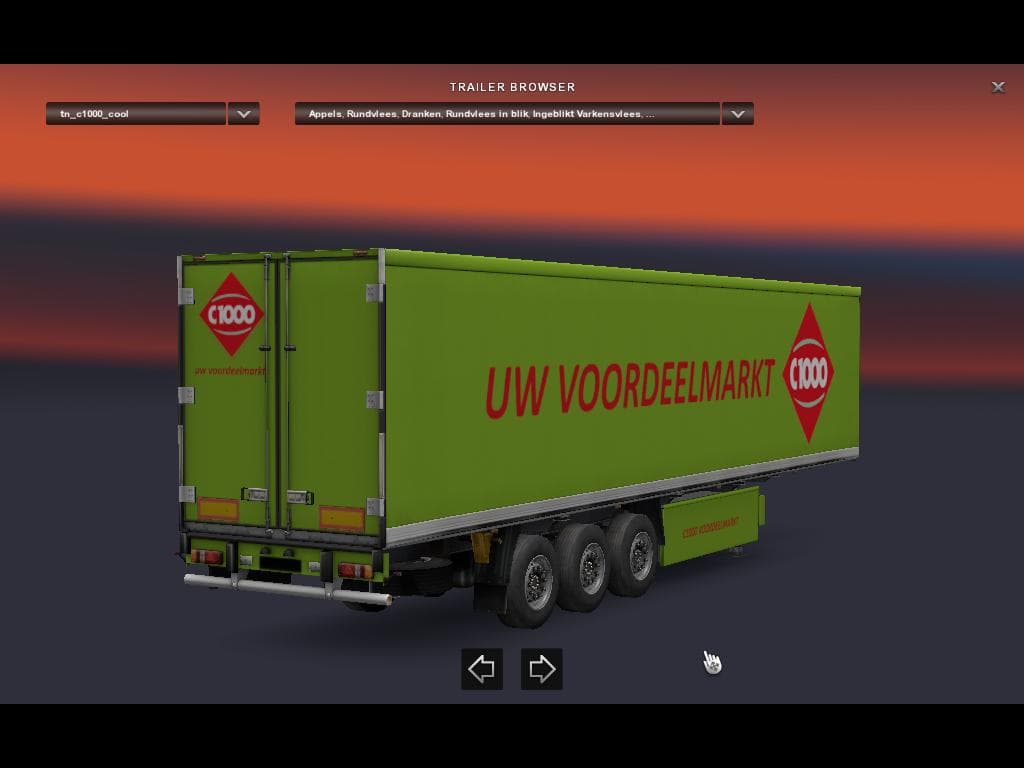DUTCH SUPERMARKETS V1.2 - ETS2 mods download – trailers screenshot 2