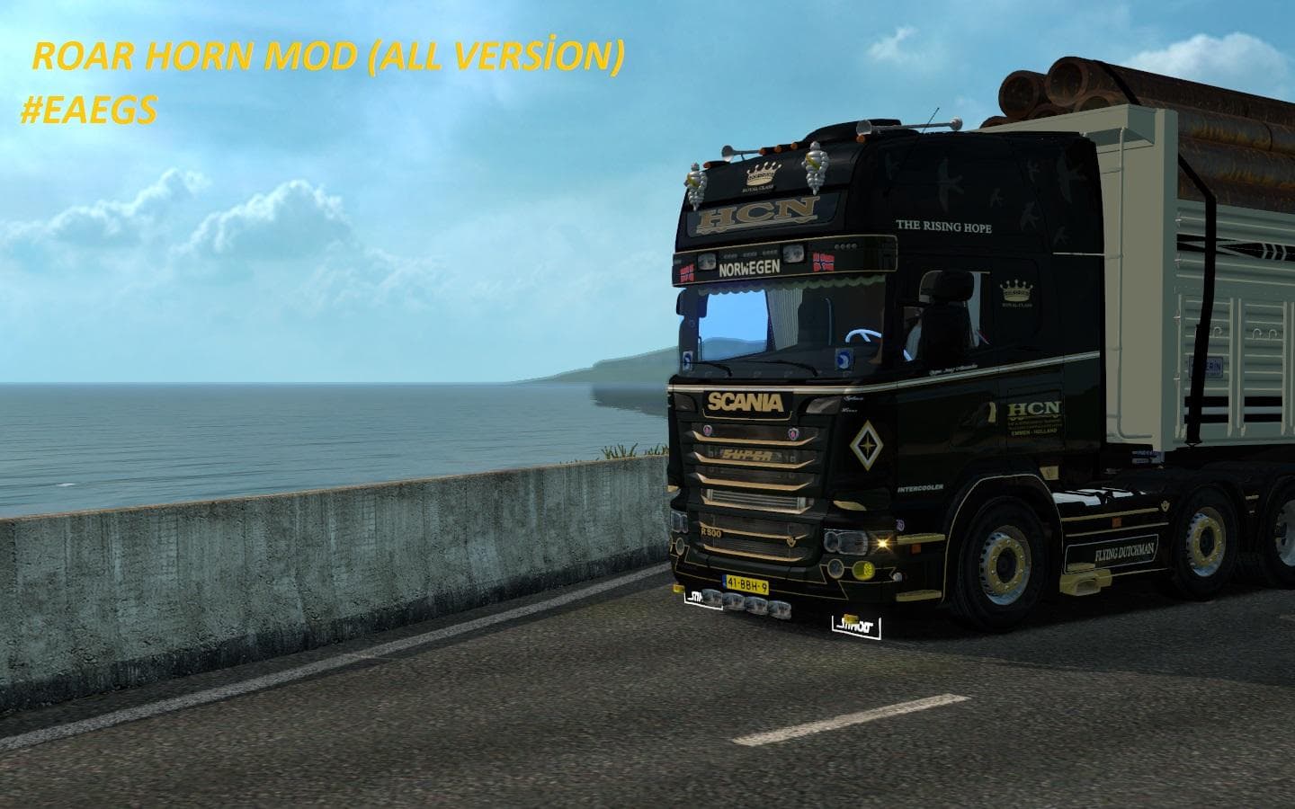 ROAR HORN MOD ALL VERSION – Sounds mod for Euro Truck Simulator 2