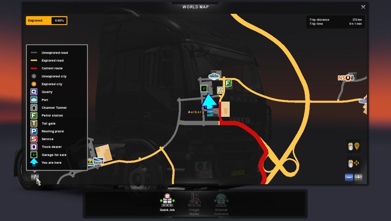 NEW MAP SYMBOLS FULL VERSION – Maps mod for Euro Truck Simulator 2