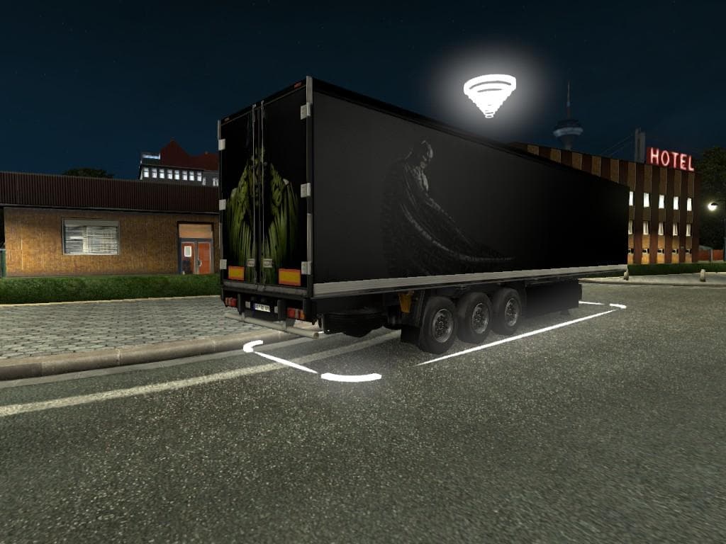 BATMAN & HULK TRAILER 1.22 – Trailers mod for Euro Truck Simulator 2