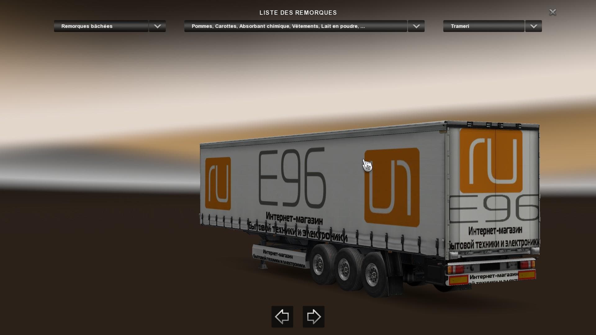 E9RU TRAILER 1.22 – Trailers mod for Euro Truck Simulator 2