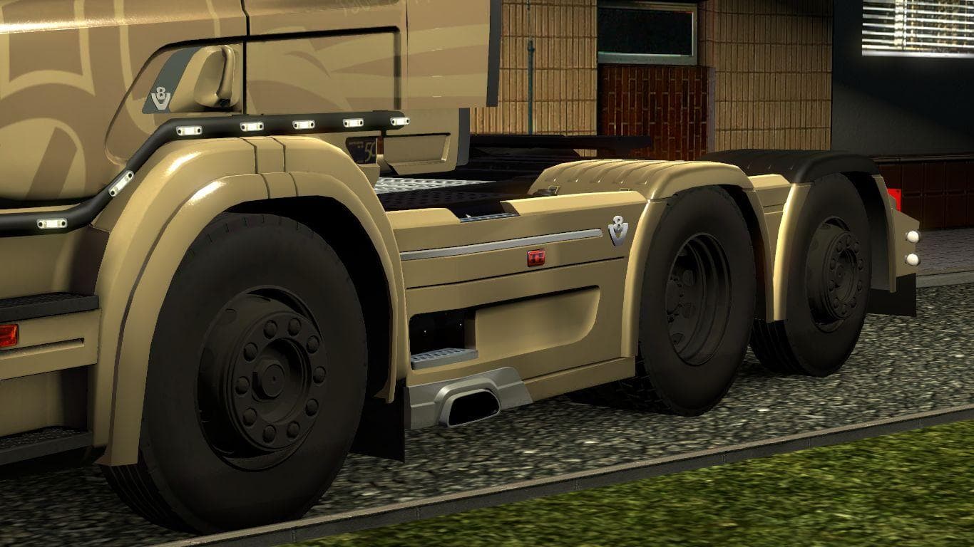 OLD DIRTY WHEELS 1.22 – Parts mod for Euro Truck Simulator 2