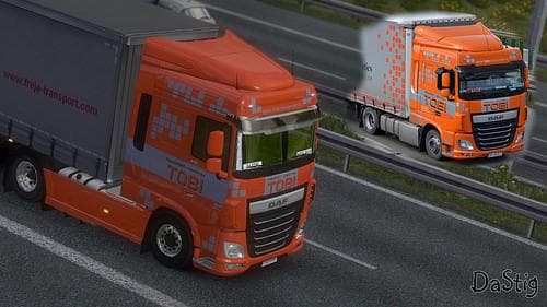 DAF XF EURO6 TOBI TRANSPORT SKIN 1.22 – Skins mod for Euro Truck Simulator 2