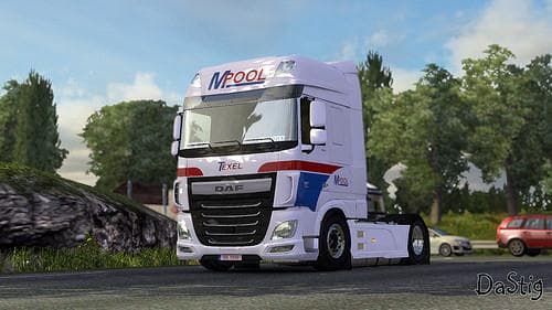 DAF XF M.POOL - SCHOUWSTRA TRANSPORT SKIN 1.22 – Skins mod for Euro Truck Simulator 2