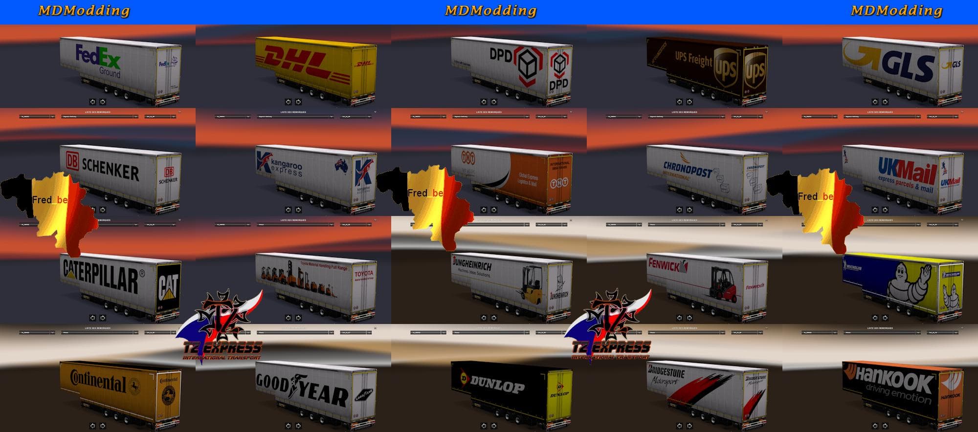 TRAILER PACK JUMBO V4 1.22.X – Trailers mod for Euro Truck Simulator 2