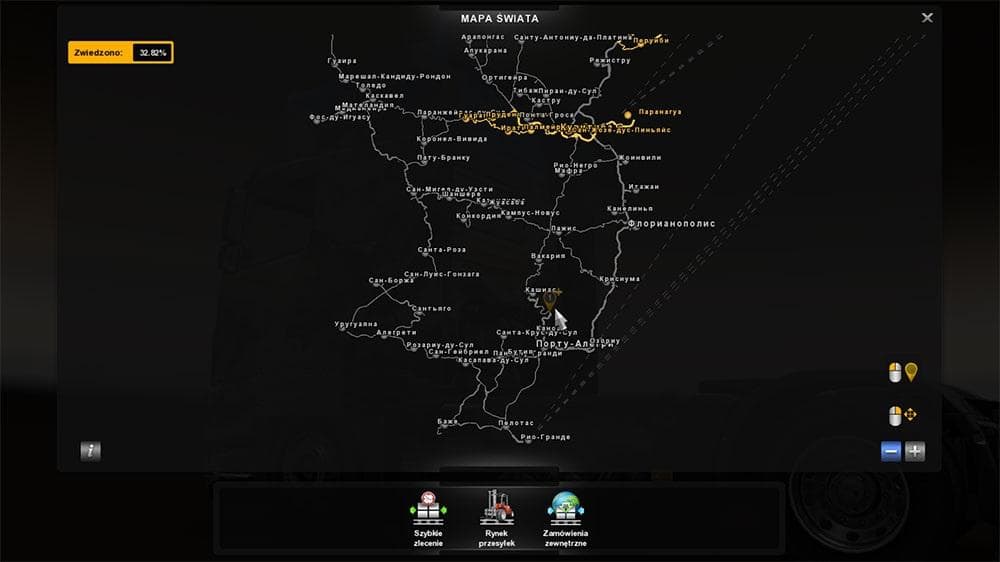 RUSSIAN CITY NAMES V1.5 – Maps mod for Euro Truck Simulator 2