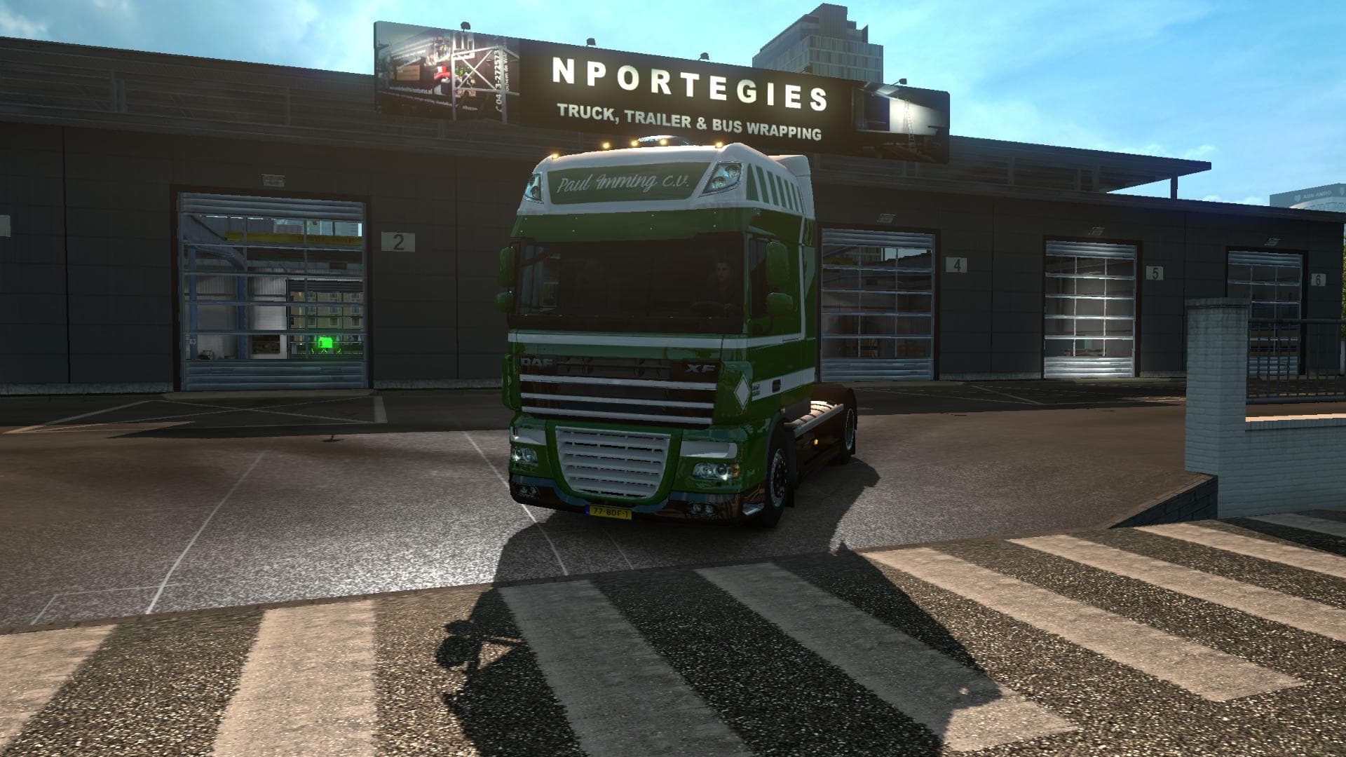 DAF XF 50 KEDA - PAUL IMMING C.V. 1.22 – Skins mod for Euro Truck Simulator 2