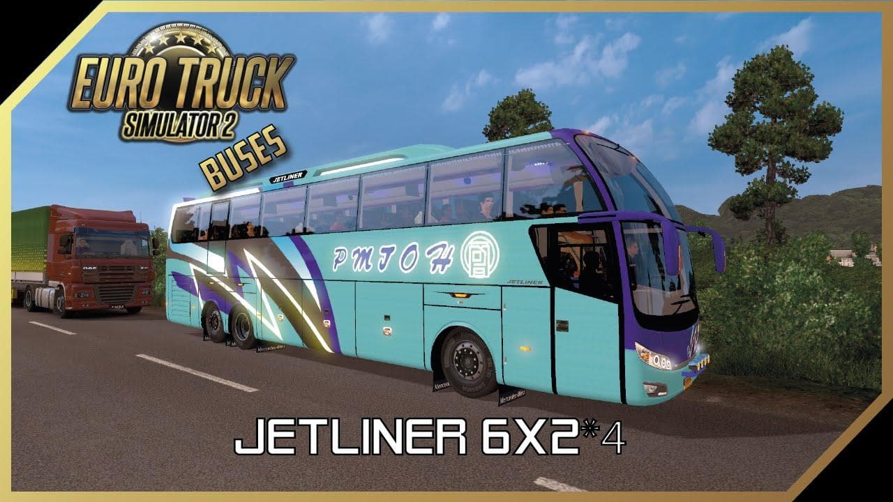 JETLINER BY SAC – Buses mod for Euro Truck Simulator 2