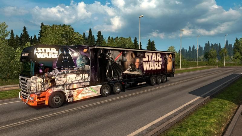 STAR WARS V1.0 – Skins mod for Euro Truck Simulator 2