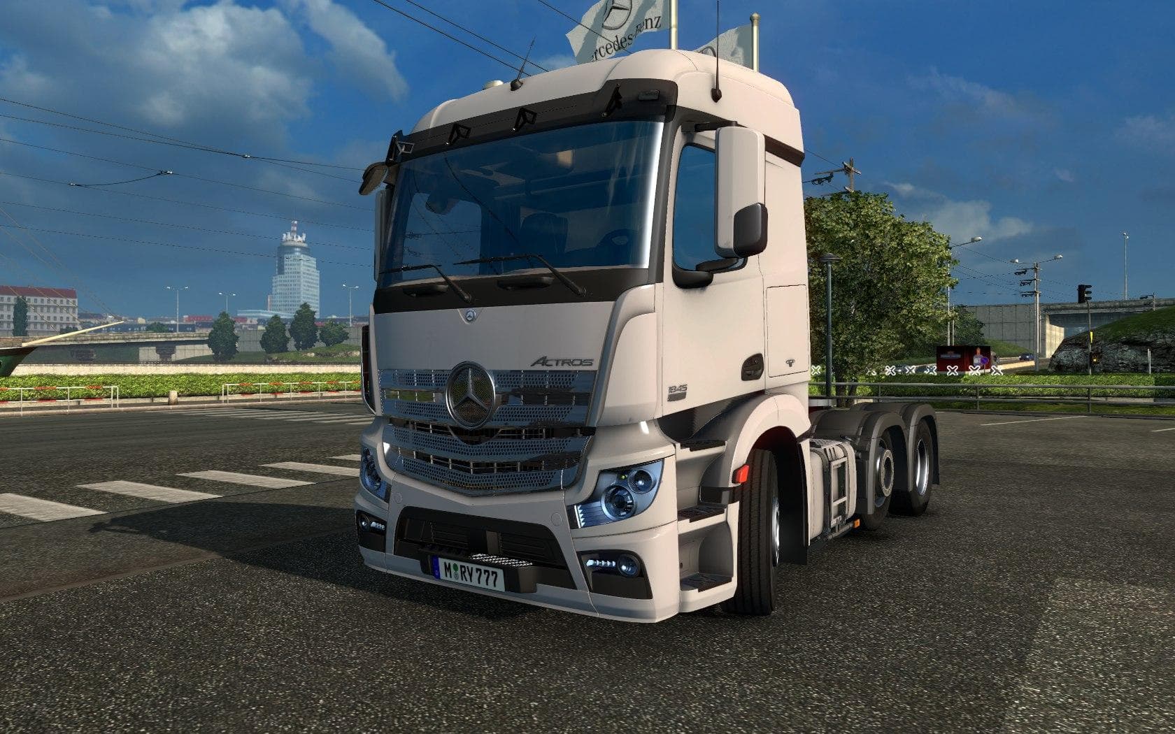 MERCEDES ACTROS MP4 1.22 - ETS2 mods download – trucks screenshot 2
