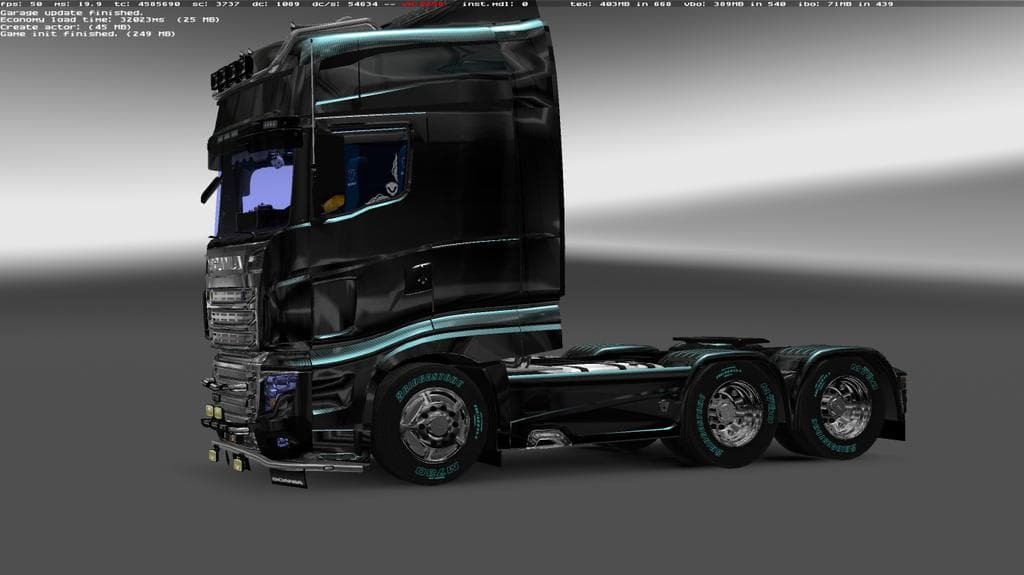 SCANIA CHROME WHEELS PACK 1.22 – Parts mod for Euro Truck Simulator 2