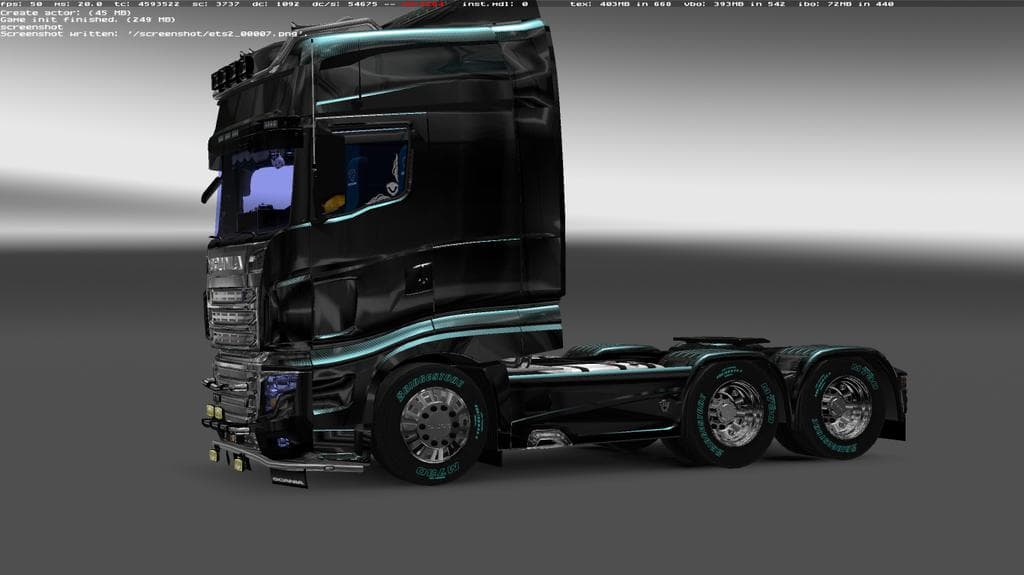 SCANIA CHROME WHEELS PACK 1.22 - ETS2 mods download – parts screenshot 2