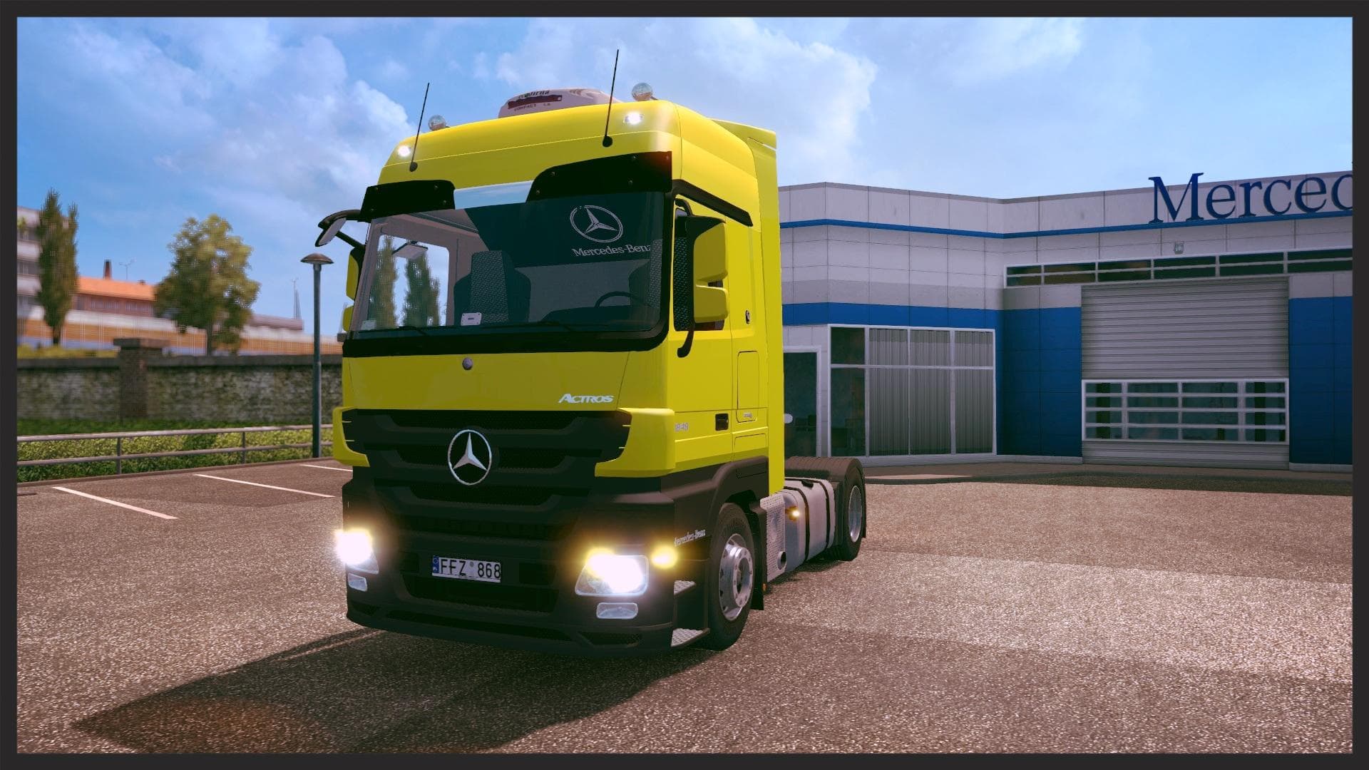 MERCEDES ACTROS MPIII 1.22 – Trucks mod for Euro Truck Simulator 2